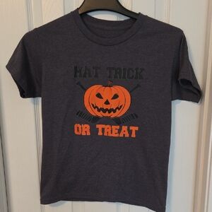 Halloween Hat Trick or Treat Youth T-Shirt